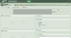 Desktop Screenshot of elf-spice.deviantart.com