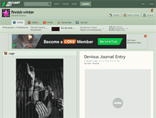 Tablet Screenshot of finnish-winter.deviantart.com