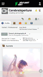 Mobile Screenshot of cerebralaperture.deviantart.com