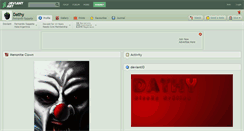Desktop Screenshot of dathy.deviantart.com