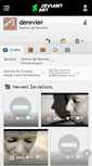 Mobile Screenshot of derevier.deviantart.com