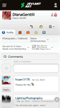 Mobile Screenshot of dianagentili.deviantart.com