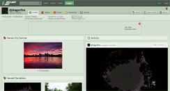 Desktop Screenshot of djdragonfire.deviantart.com