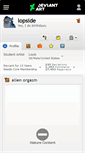 Mobile Screenshot of lopside.deviantart.com