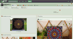 Desktop Screenshot of ladyhawk11.deviantart.com