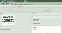 Desktop Screenshot of blue-unicorn.deviantart.com