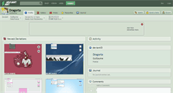 Desktop Screenshot of dragorta.deviantart.com