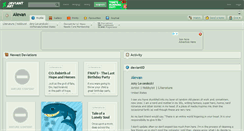 Desktop Screenshot of alevan.deviantart.com