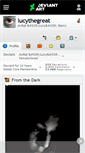 Mobile Screenshot of lucythegreat.deviantart.com