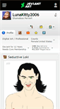 Mobile Screenshot of lunakitty2006.deviantart.com