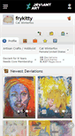 Mobile Screenshot of frykitty.deviantart.com