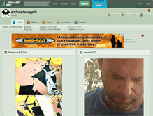 Tablet Screenshot of andreadeangelis.deviantart.com