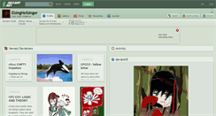 Desktop Screenshot of elsinghellsinger.deviantart.com