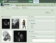 Tablet Screenshot of dr-husar.deviantart.com