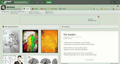 Desktop Screenshot of denindra.deviantart.com
