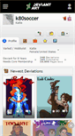 Mobile Screenshot of k80soccer.deviantart.com
