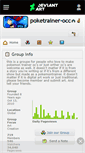 Mobile Screenshot of poketrainer-occ.deviantart.com