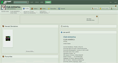 Desktop Screenshot of club-animerica.deviantart.com