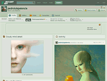 Tablet Screenshot of pedroluispalencia.deviantart.com