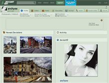 Tablet Screenshot of anchyee.deviantart.com