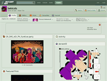Tablet Screenshot of bekicots.deviantart.com