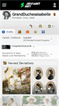 Mobile Screenshot of grandduchessisabelle.deviantart.com