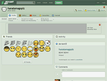 Tablet Screenshot of hanatamagoplz.deviantart.com