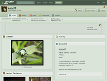 Tablet Screenshot of katiast.deviantart.com