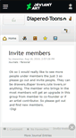 Mobile Screenshot of diapered-toons.deviantart.com
