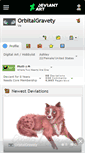 Mobile Screenshot of orbitalgravety.deviantart.com