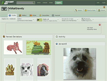 Tablet Screenshot of orbitalgravety.deviantart.com