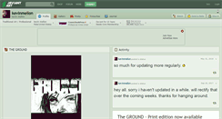 Desktop Screenshot of kevinmellon.deviantart.com