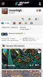 Mobile Screenshot of moonhigh.deviantart.com