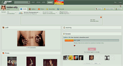 Desktop Screenshot of hidden-silly.deviantart.com