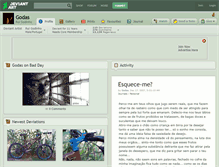 Tablet Screenshot of godas.deviantart.com