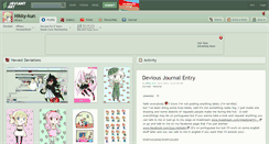 Desktop Screenshot of hikky-kun.deviantart.com