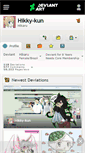 Mobile Screenshot of hikky-kun.deviantart.com