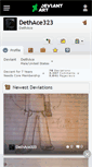 Mobile Screenshot of dethace323.deviantart.com