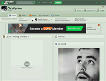 Tablet Screenshot of chrisk-photo.deviantart.com