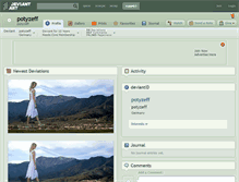 Tablet Screenshot of potyzeff.deviantart.com