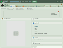 Tablet Screenshot of pireta.deviantart.com