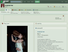Tablet Screenshot of musical-me.deviantart.com
