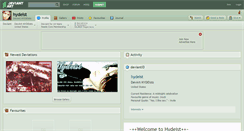 Desktop Screenshot of hydeist.deviantart.com