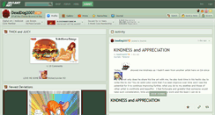 Desktop Screenshot of deaddog2007.deviantart.com