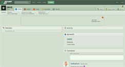 Desktop Screenshot of drlve.deviantart.com