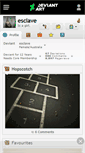 Mobile Screenshot of esclave.deviantart.com