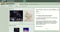 Desktop Screenshot of fridaydoodleclub.deviantart.com