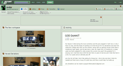 Desktop Screenshot of evdor.deviantart.com