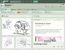 Tablet Screenshot of ibgraham.deviantart.com