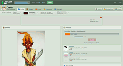 Desktop Screenshot of craluk.deviantart.com